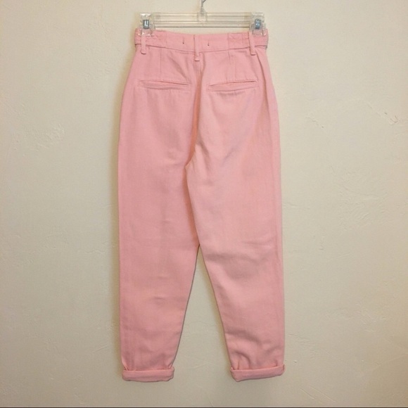 We The Free | NWT Free People Soft Pink City of Lights High Rise Jeans - Picture 4 of 14